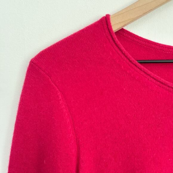 NEW Sundance Cashmere Pullover Sweater Size M Pink - Picture 4 of 9